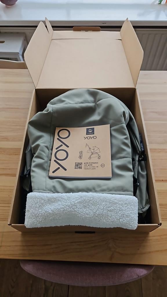 Stokke Yoyo Newborn pack Olive NIEUW, Ophalen of Verzenden, Nieuw