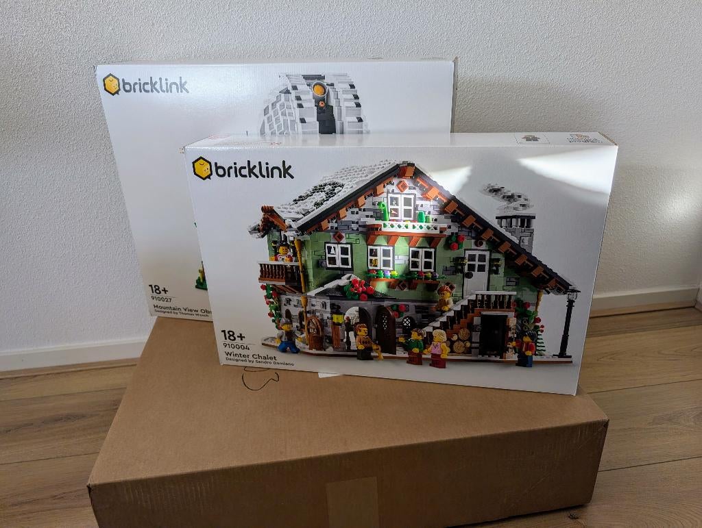 Lego Bricklink - Sterrenwacht en Winterchalet, Ophalen, Nieuw, Complete set, Lego