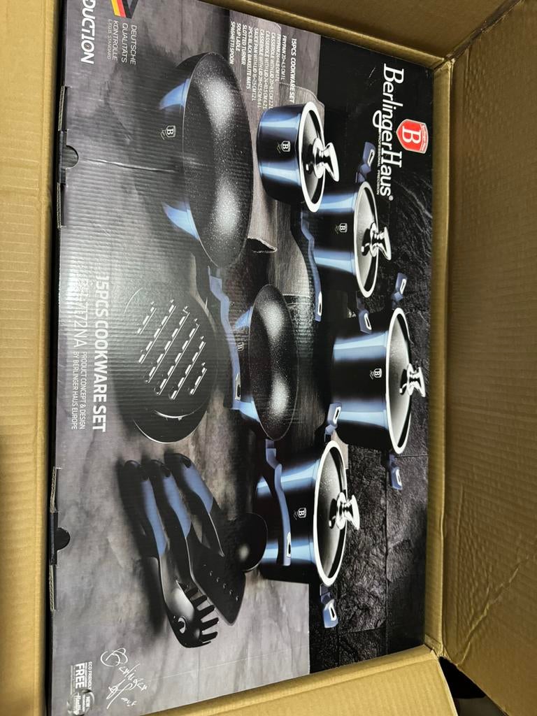 Nieuw pannen set, Ophalen of Verzenden, Zo goed als nieuw, Pannenset