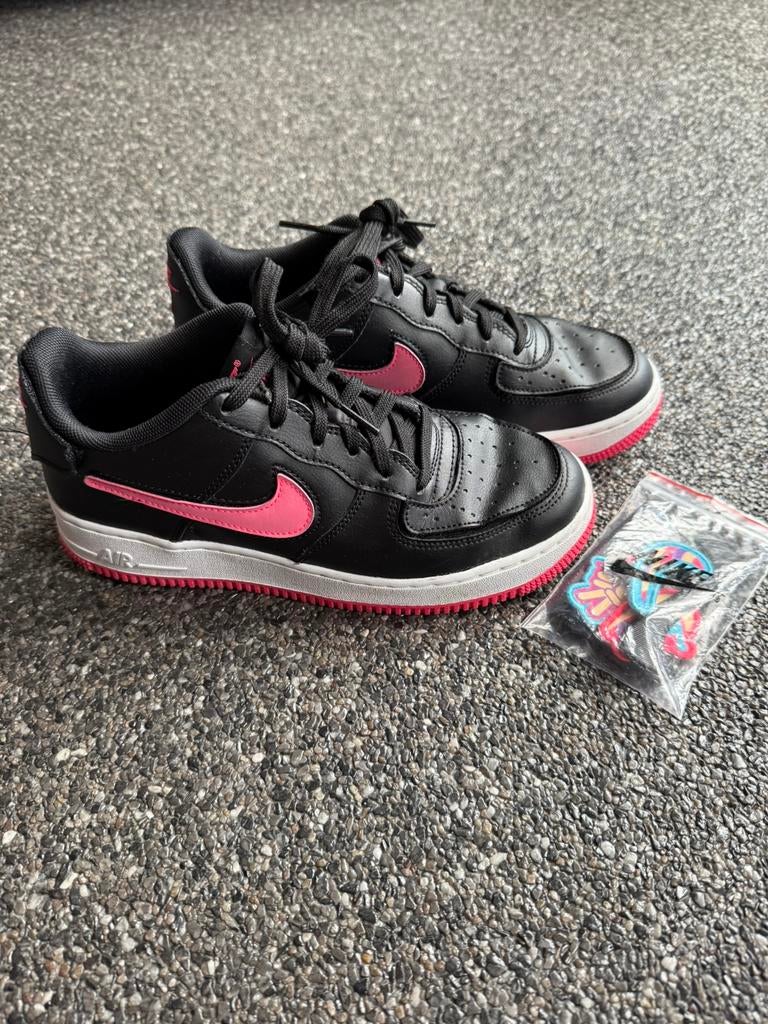 Nike air Force 1 schoenen maat 38,5, Kleding | Dames, Schoenen, Ophalen, Zwart, Sneakers of Gympen, Zo goed als nieuw