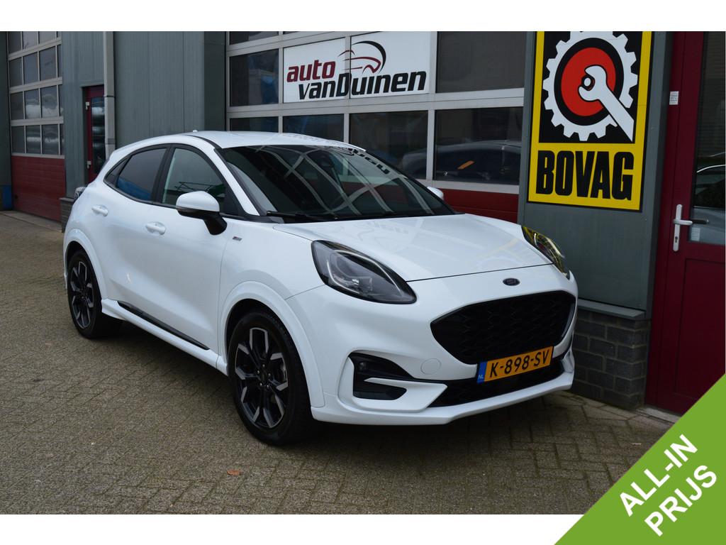Ford Puma 1.0 EcoBoost Hybrid ST-Line X O.a: 155 PK, B&O, Af, Voorwielaandrijving, Met garantie (alle), Origineel Nederlands, Bedrijf
