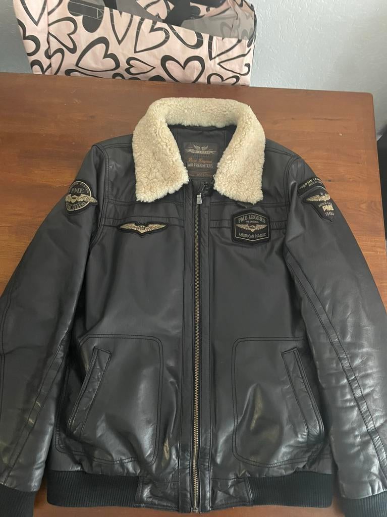 Pme Legend Leren jas maat L nieuw staat, Ophalen of Verzenden, Zo goed als nieuw, Maat 52/54 (L), Zwart