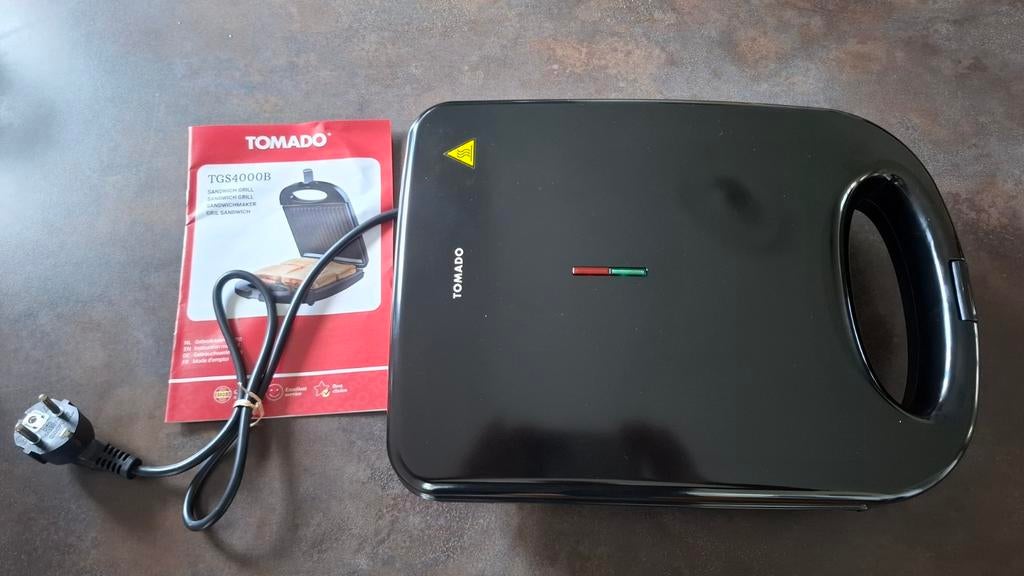 Tomado TGS4000B sandwich grill, Ophalen of Verzenden
