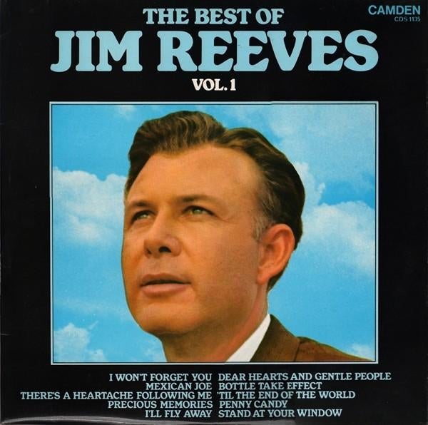The Best of Jim Reeves Vol. 1 LP Vinyl Album, Ophalen of Verzenden, Zo goed als nieuw