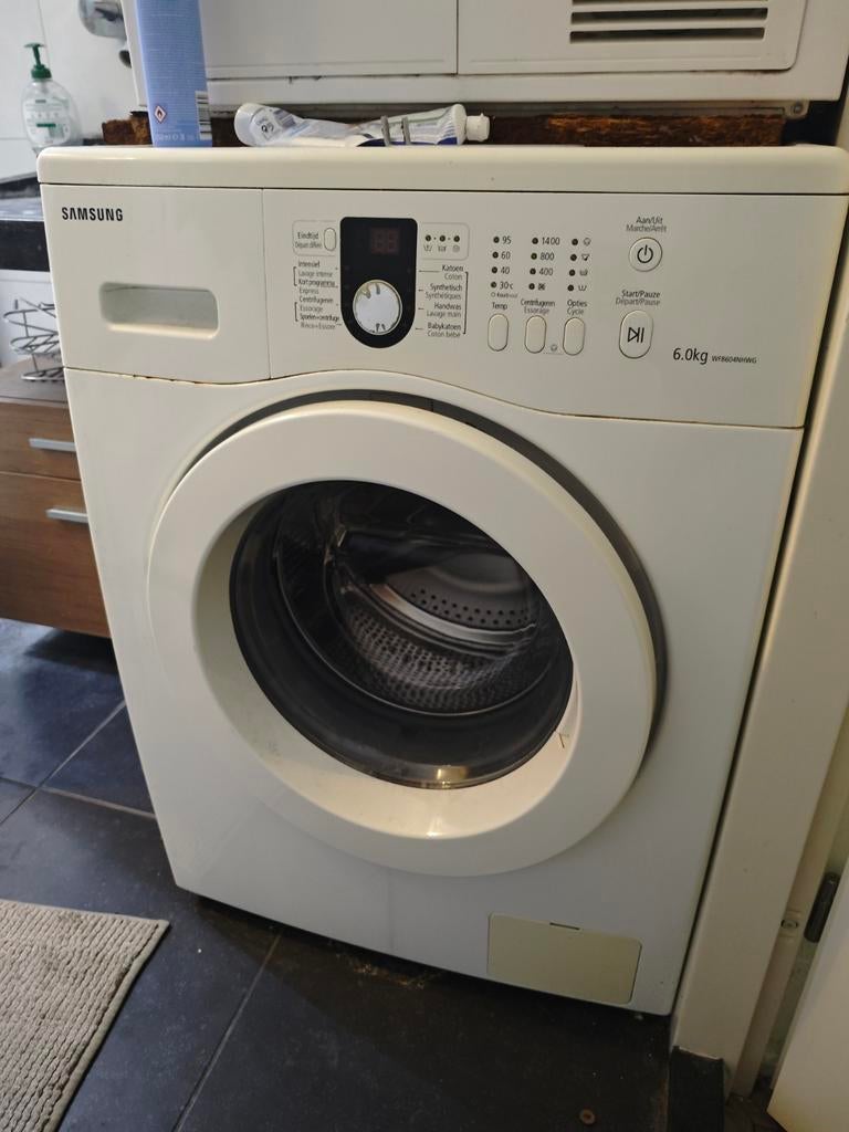 Samsung Wasmachine 6kg WF8604NHWG - Werkt goed, Witgoed en Apparatuur, Ophalen