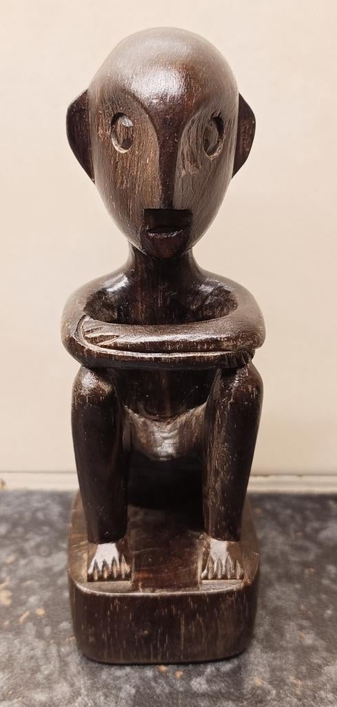 Antiek hout beeld korwar Papua New Guinea, Ophalen of Verzenden