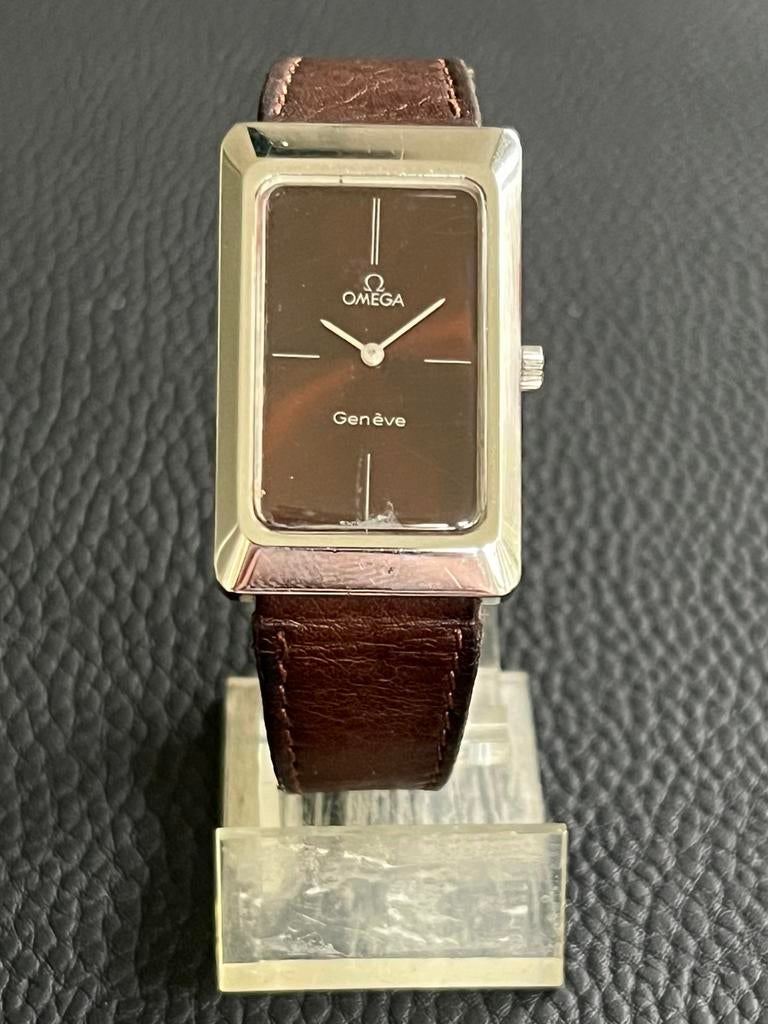 Vintage Omega Genève, Ophalen of Verzenden, Gebruikt, Roze, Android