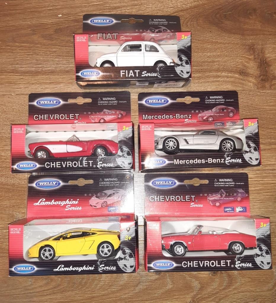 Nieuw in doos Welly Autootjes Pull Back en Go Actie, Ophalen of Verzenden, Nieuw, Auto