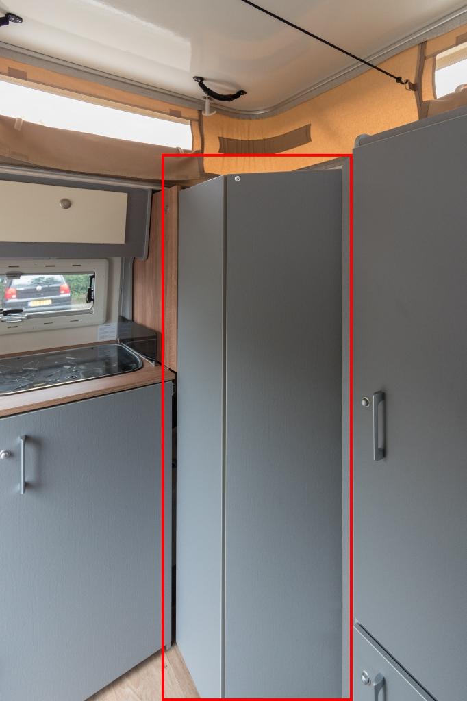 Kip Kompakt Adventure toiletdeur, Ophalen, Zo goed als nieuw