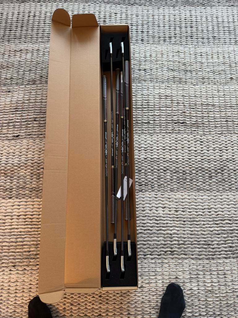 Mizuno JPX 923 set P-5 / Nieuw / R flex / Proefslaan ok!, Sport en Fitness, Golf, Set, Mizuno, -, -