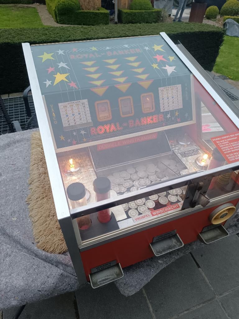 Muntenschuiver Royal banker, Overige munten, Ophalen, Gebruikt