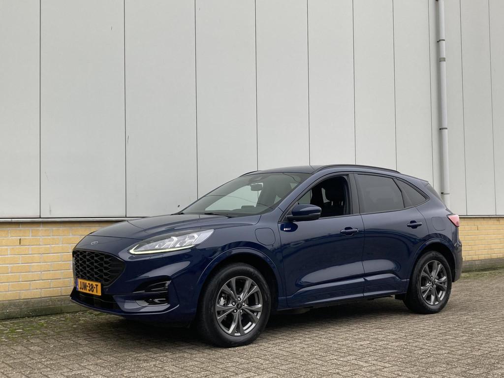 Ford Kuga 2.5 PHEV ST-Line X 225 pk Navigatie - Voorruitverw, Gebruikt, Euro 6, 4 cilinders, Blauw