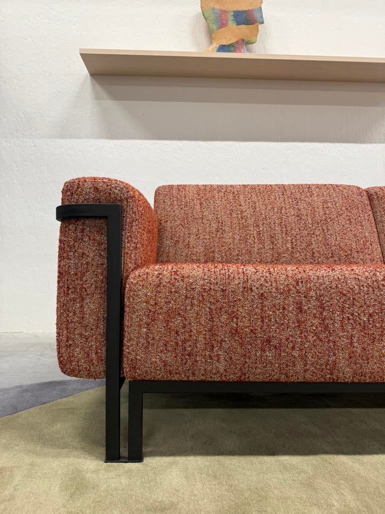 Nieuw Harvink Flink Bank 3 Zits Stof Rood Ramil Design 218, Harvink, 75 tot 100 cm, Ophalen of Verzenden, Leolux Gelderland Jori Spectrum Design on Stock Eyye Montis