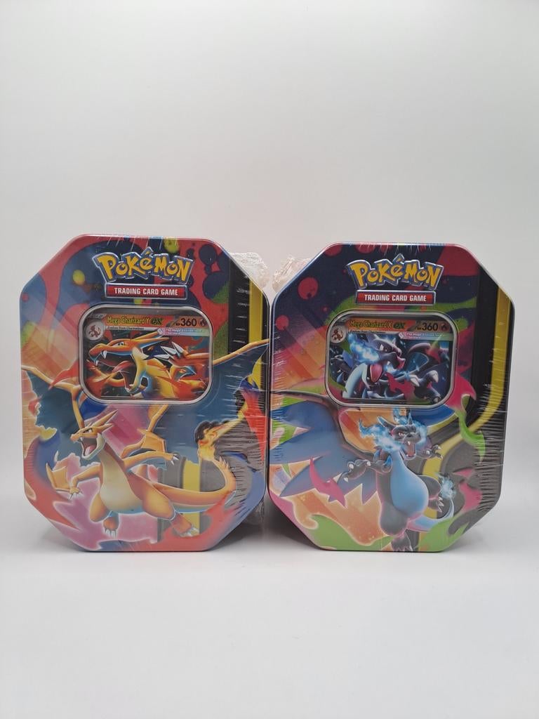 Mega Charizard X EX en Y EX tins, Ophalen of Verzenden, Boosterbox