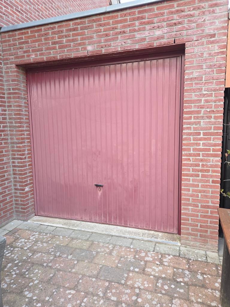 Stalen Garagedeur - Novoferm - 2375x2375 mm, Doe-het-zelf en Verbouw, Deuren en Horren, Ophalen, Gebruikt, Garagedeur, Metaal