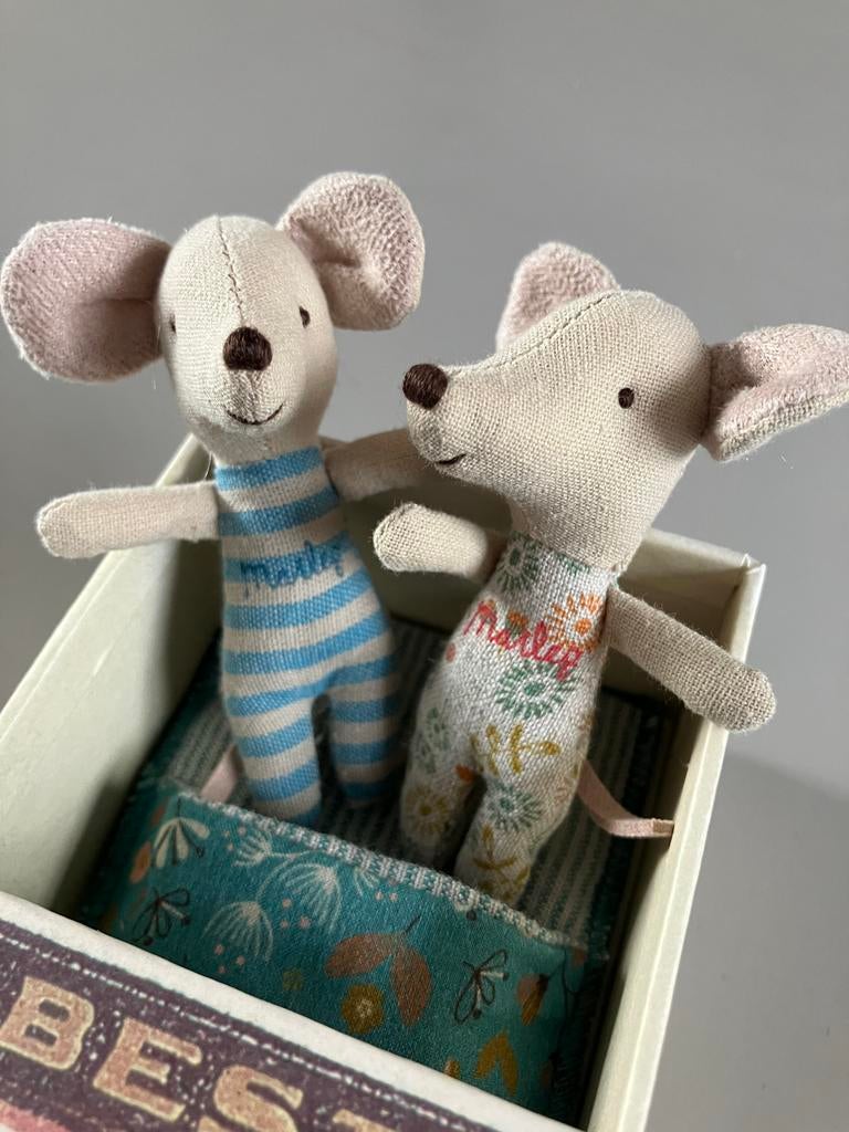 Maileg Baby Twins in luciferdoosje - Nieuw in doos, Ophalen of Verzenden, Nieuw, Overige typen