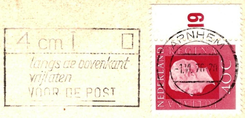 18648 Otterlo Gld 1976 Zwembad Natuurbad De Zanding Gelopen, Ophalen of Verzenden, 1960 tot 1980, Gelopen, Gelderland