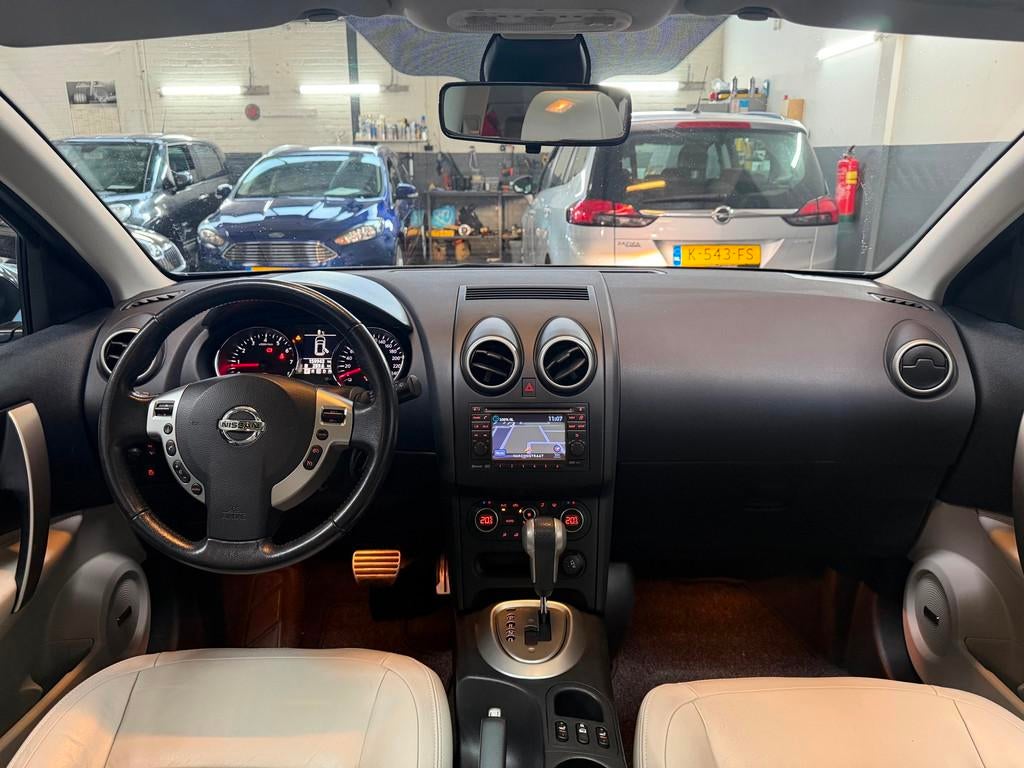 Nissan Qashqai 2.0 Tekna |AUTOMAAT|TREKHAAK|CRUISE|PDC|AIRCO, Euro 5, Gebruikt, 4 cilinders, Zwart