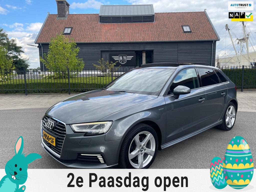 Audi A3 Sportback 1.4 e-tron Sport Panoramadak Led-Xenon Nav, 8 kWh, Stof, Gebruikt, Hybride Elektrisch/Benzine