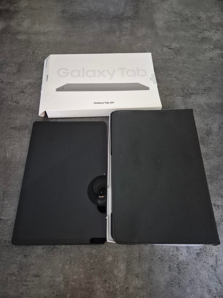 Samsung Galaxy Tab A9+ met hoesje en screenprotector, Computers en Software, Android Tablets, Ophalen of Verzenden, Zo goed als nieuw