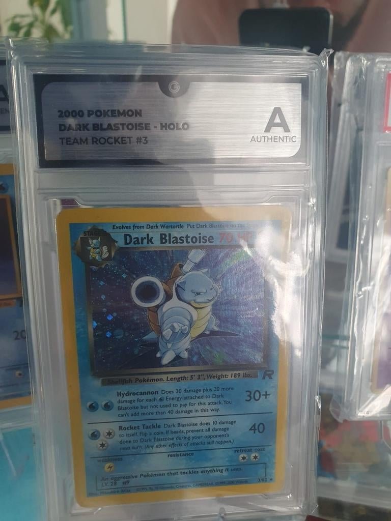 Dark Blastoise, Wartortle & Squirtle (2000), Ophalen of Verzenden, Zo goed als nieuw