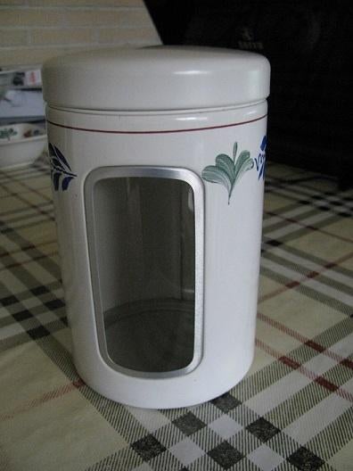 Boerenbont Brabantia vensterbus Boerenbond, Gebruikt, Ophalen of Verzenden, Voorraadpot, Metaal