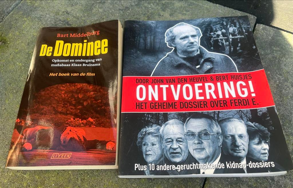 De Dominee & Ontvoering! Boeken over misdaad, Ophalen of Verzenden, Gelezen, Nederland