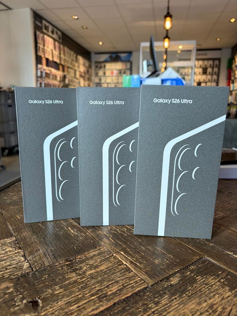 Samsung Galaxy S26 Ultra 512GB - Nieuw - incl Garantie, Samsung, Overige modellen, Zwart, Touchscreen