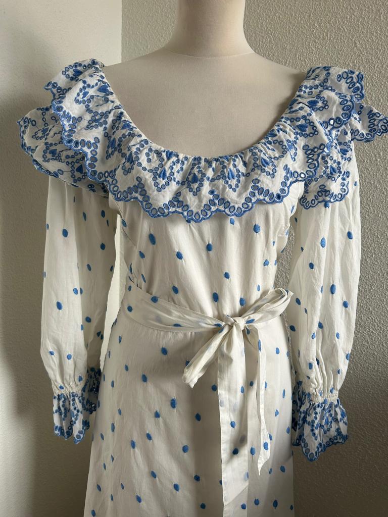 Fabienne Chapot maat 40 Josie dress NIEUW 1939, Maat 38/40 (M), Blauw, Nieuw, Ophalen of Verzenden