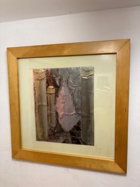 Schilderij / object / gemengde techniek, Antiek en Kunst, Ophalen