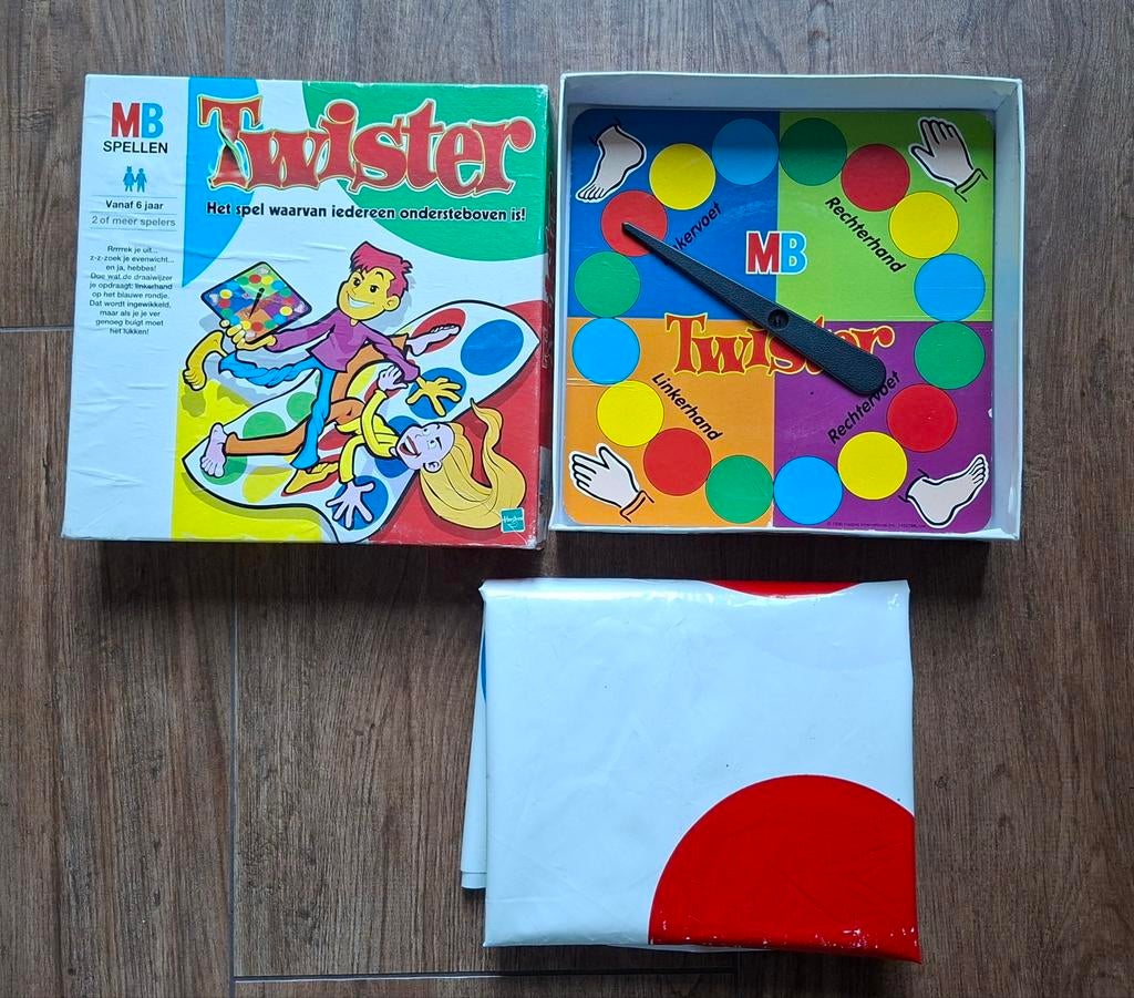 Twister spel, Ophalen of Verzenden, Zo goed als nieuw