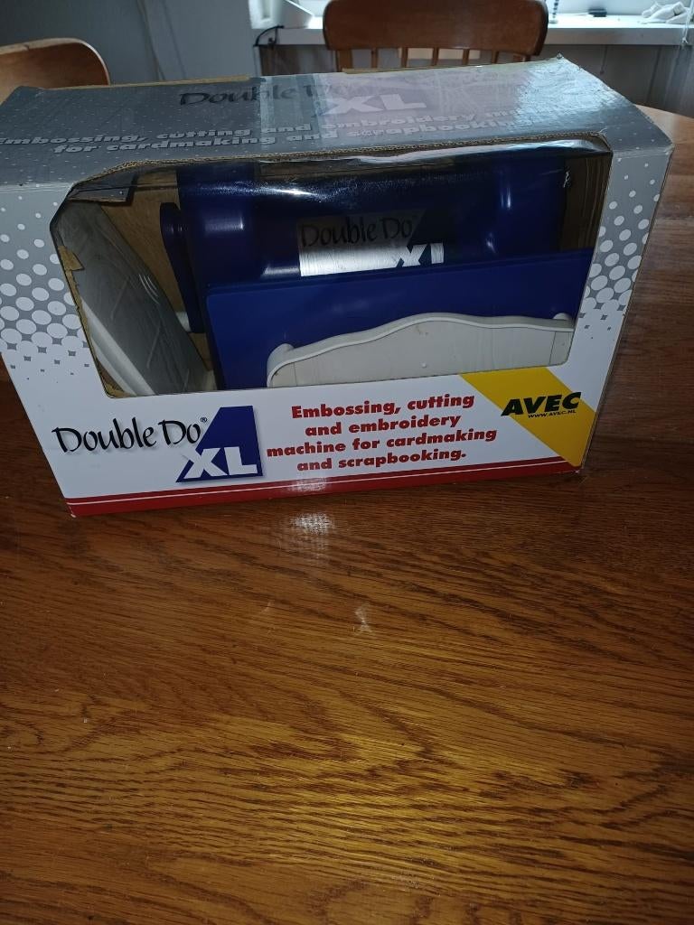Double Do XL, embrossen, snijden, prikken van papier, Ophalen of Verzenden, Nieuw, Overige typen, Overige merken