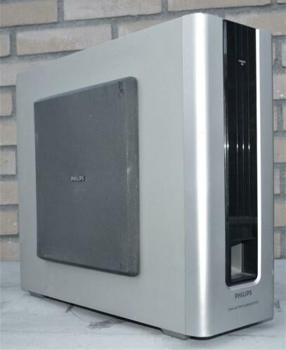 Philips Subwoofer set CS 3000/00S met vijf speakers - ZGAN, Philips, Ophalen of Verzenden, Zo goed als nieuw, 120 watt of meer