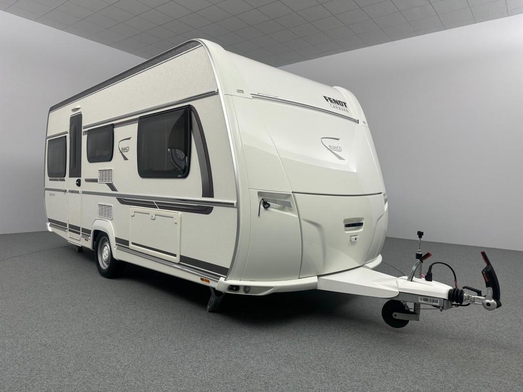 Fendt Bianco Selection 465 TG Mover Voortent INCL STALLING, Caravans en Kamperen, Bedrijf, Koelkast, 1250 - 1500 kg, 2 aparte bedden