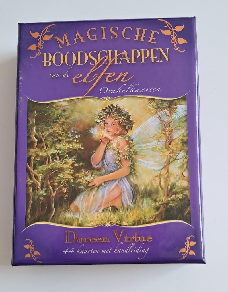 Boodschappen van de Elfen - Doreen Virtue, Tarot of Kaarten leggen, Overige typen, Ophalen of Verzenden, Zo goed als nieuw