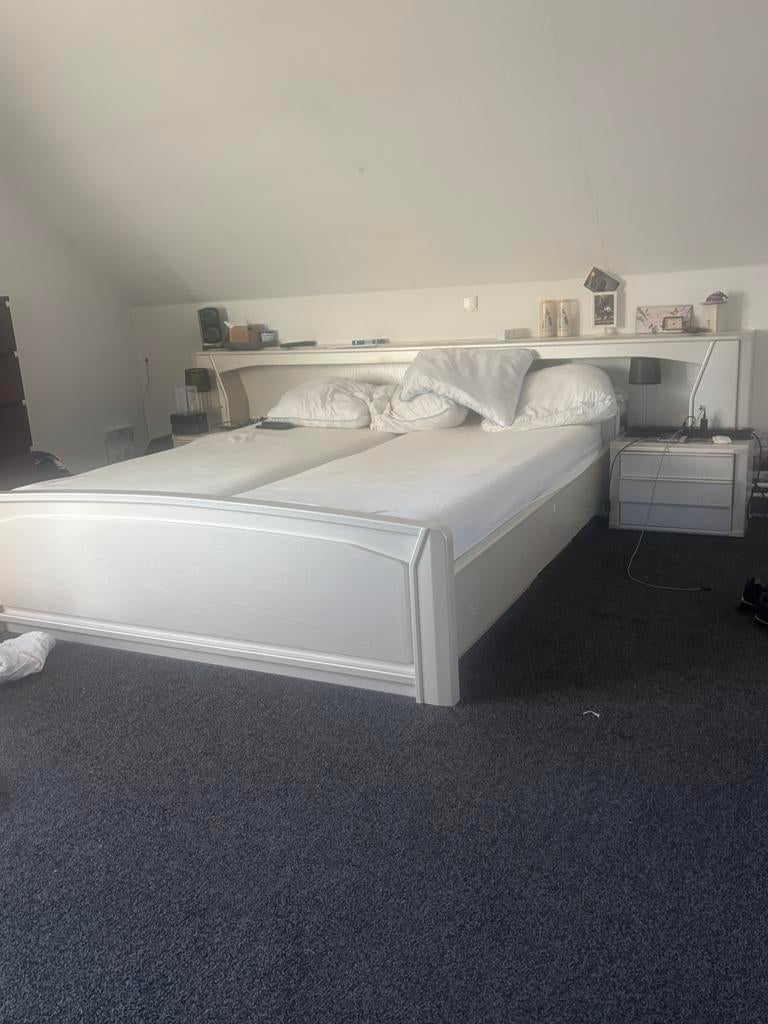 Komplete set.  Slaapkamer., Tweepersoons, Ophalen of Verzenden, Zo goed als nieuw, Hout