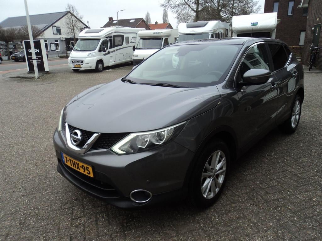 Nissan Qashqai 1.2 Connect Edition Panodak Cruise Trekhaak C, Voorwielaandrijving, Euro 5, Stof, Gebruikt