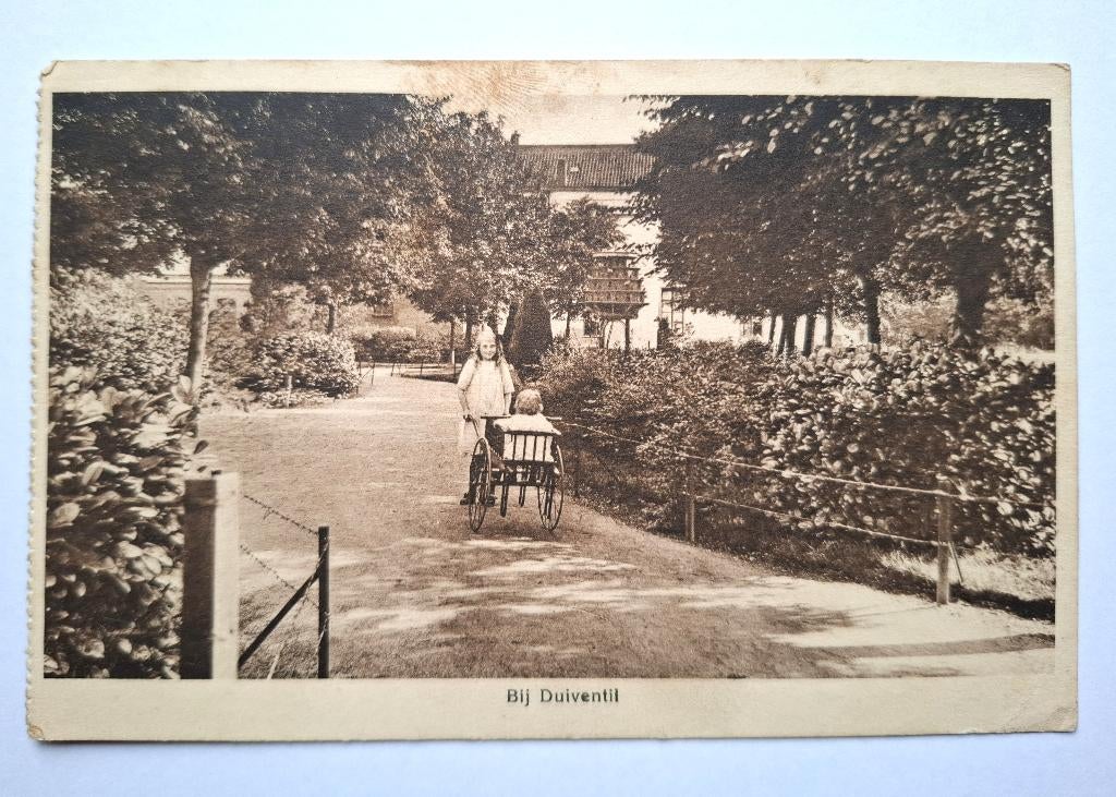 Ansichtkaart bij Duiventil – uit 1925, Verzenden, 1920 tot 1940, Gelopen, Noord-Brabant