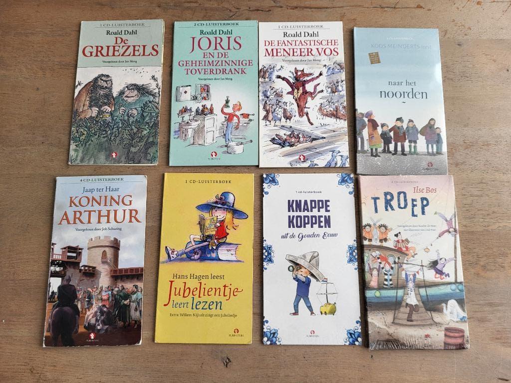 luisterboeken kind en volwassene o.a. Roald Dahl,  Rosnay, Boeken, Luisterboeken, Ophalen of Verzenden, Cd