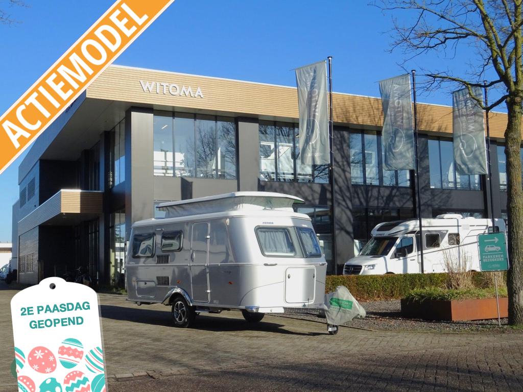 Eriba Silver edition Op show!!, Caravans en Kamperen, Schokbreker, Bedrijf, 4 tot 5 meter, Eriba