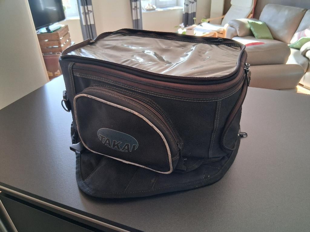 Tanktas met magneten, Ophalen, Gebruikt