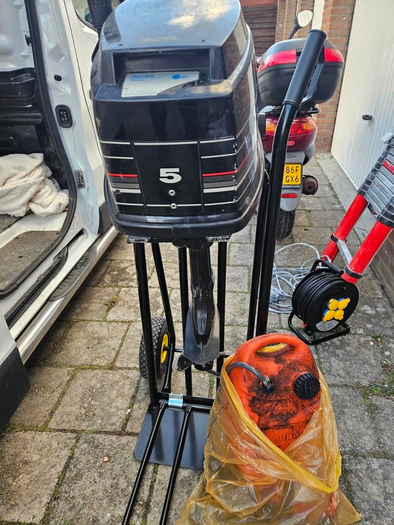 Mercury 5pk - 2takt, Watersport en Boten, Ophalen of Verzenden, Gebruikt, Benzine, 5 tot 10 pk