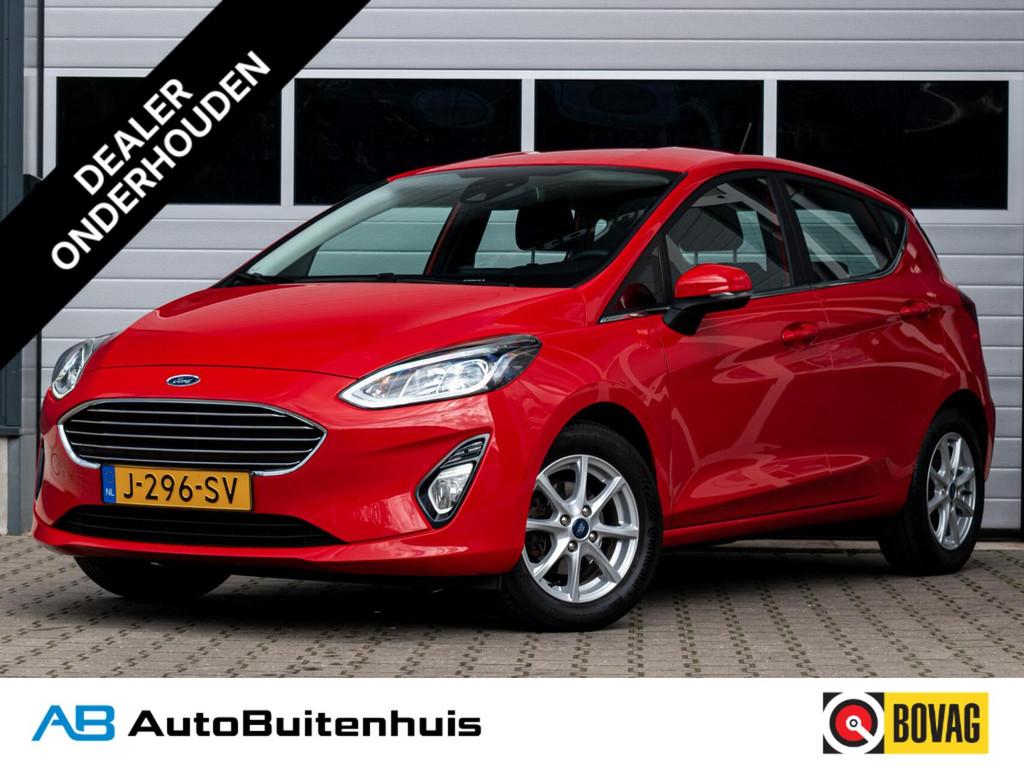 Ford Fiesta 1.0 EcoBoost Titanium|1e EIGENAAR|CLIMATE|CARPLA, Auto's, Voorwielaandrijving, 94 pk, Gebruikt, Euro 6