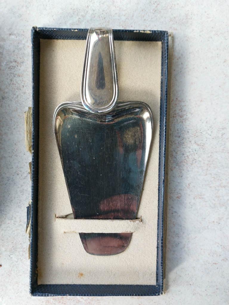 Gero verzilverde taartschep., Antiek en Kunst, Ophalen