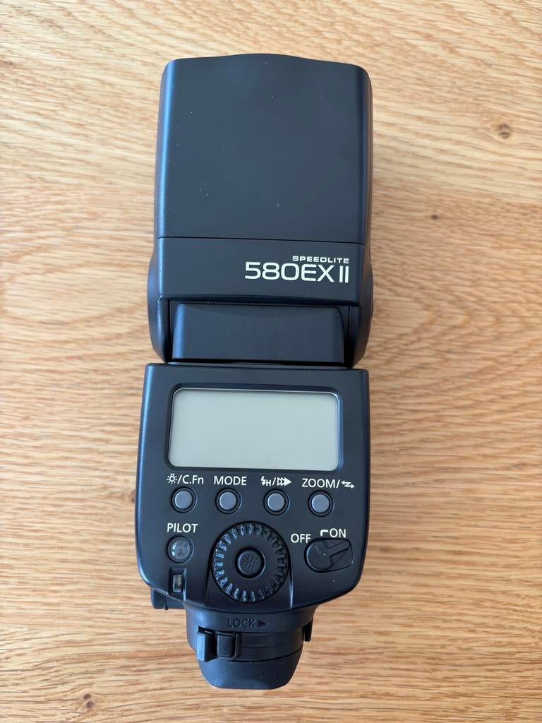 Canon Speedlite 580 EX II, Audio, Tv en Foto, Fotografie | Flitsers, Ophalen of Verzenden, Zo goed als nieuw, Canon