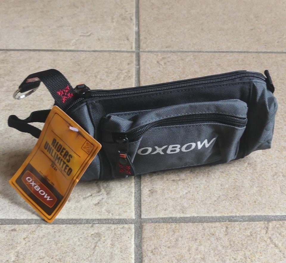 Oxbow etui tasje zwart grijs model Elven - NIEUW!, Ophalen of Verzenden, Nieuw, Grijs, Heer of Dame