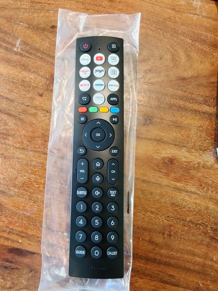 Hisense afstandsbediening nieuw, Muziek en Instrumenten, Blaasinstrumenten | Mondharmonica's, Ophalen of Verzenden, Nieuw, C-mondharmonica