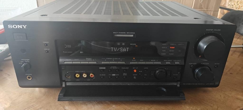 Sony STR-DB940 5.1 Surround Sound Versterker 200W, Ophalen, 120 watt of meer, Sony