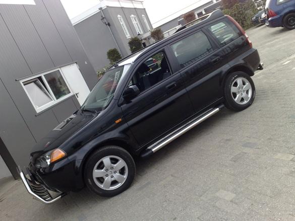 Honda HRV Sidebars met rvs trede, Niet ingevuld, Niet ingevuld, Niet ingevuld