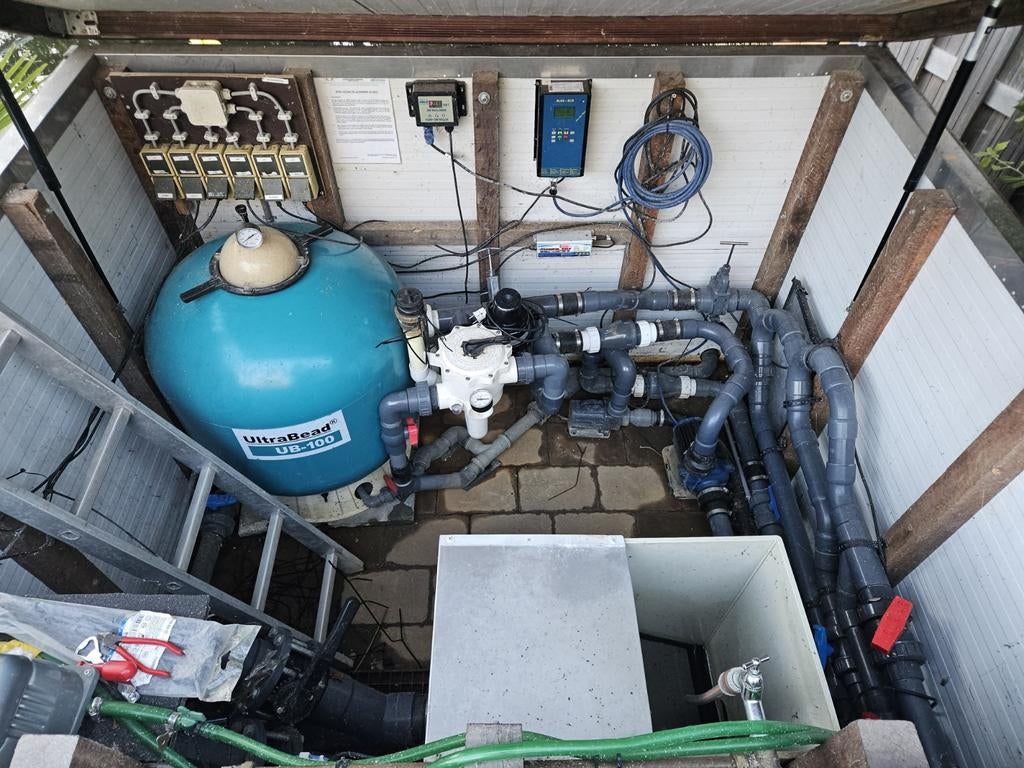 Complete koivijver, Tuin en Terras, Ophalen of Verzenden, Gebruikt, Vijverfilter